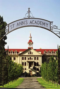 St. Ann's Academy main gate